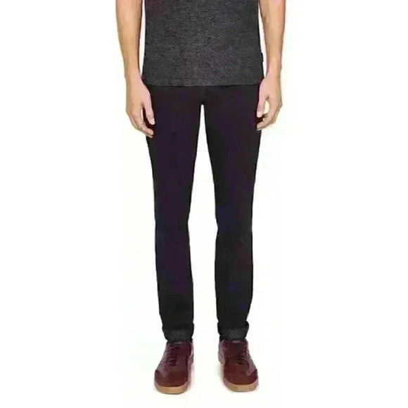 NEW! Ted Baker Men's 28R Maxchi Slim Fit Textured Trousers Pants NWT $175 - Picture 2 of 2